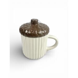 New Target Bullseye Playground Fall 2025 Novelty Ceramic Acorn Mug with lid